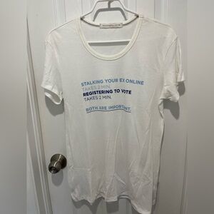 BNWOT FAVORITE DAUGHTER FOR JOE’S JEANS T SHIRT XL